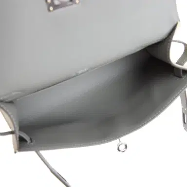 HERMÈS Hermes Special Order (HSS) Kelly Pochette Beton and Gris Meyer Swift Palladium Hardware | Thumbnail 8 HERMÈS Hermes Special Order (HSS) Kelly Pochette Beton and Gris Meyer Swift Palladium Hardware | Thumbnail 8