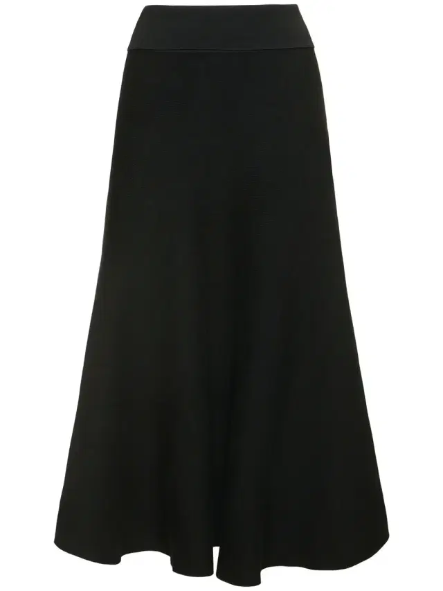 Gabrielle Viscose Blend Knit Midi Skirt Gabrielle Viscose Blend Knit Midi Skirt