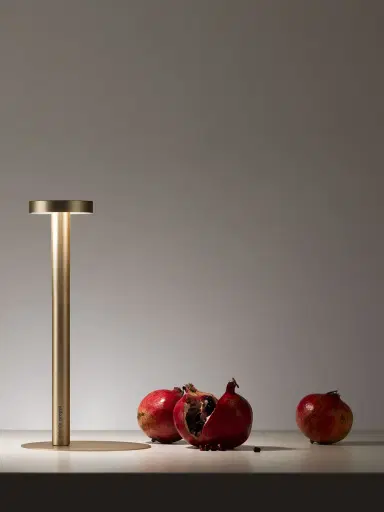 DAVIDE GROPPI Tetatet Matte Gold Table Lamp | Thumbnail 1 DAVIDE GROPPI Tetatet Matte Gold Table Lamp | Thumbnail 1