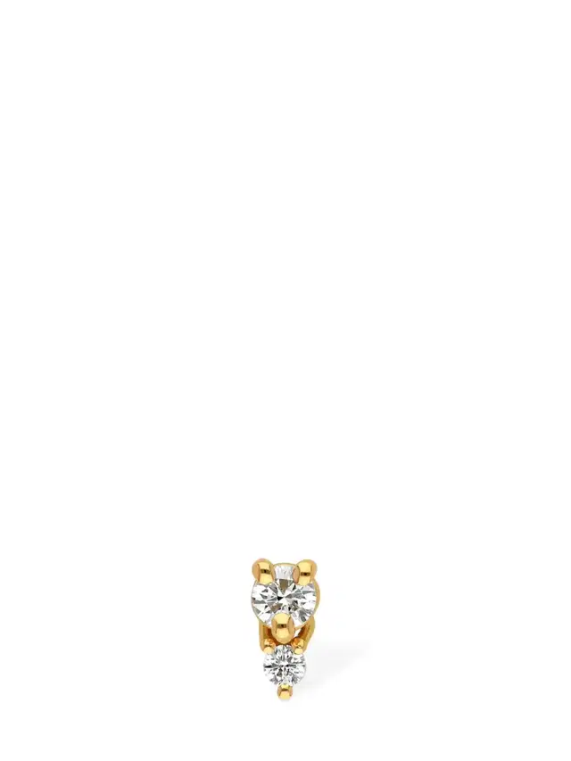 18kt Dancing Diamond Mono Earring 18kt Dancing Diamond Mono Earring