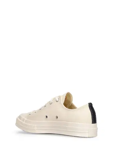 COMME DES GARÇONS PLAY 20mm Play Converse Cotton Sneakers | Thumbnail 4 COMME DES GARÇONS PLAY 20mm Play Converse Cotton Sneakers | Thumbnail 4