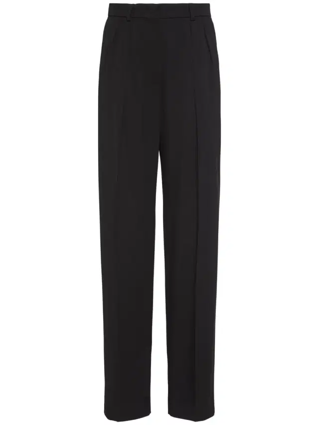 Hello Pleated Viscose Wide Pants Hello Pleated Viscose Wide Pants