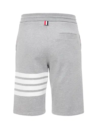 THOM BROWNE 4-bar Cotton Jersey Shorts | Thumbnail 6 THOM BROWNE 4-bar Cotton Jersey Shorts | Thumbnail 6