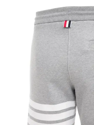 THOM BROWNE 4-bar Cotton Jersey Shorts | Thumbnail 8 THOM BROWNE 4-bar Cotton Jersey Shorts | Thumbnail 8