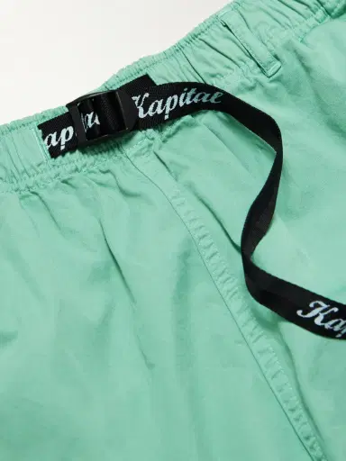 KAPITAL Easy Wide-Leg Belted Cotton-Twill Shorts - Men | Thumbnail 5 KAPITAL Easy Wide-Leg Belted Cotton-Twill Shorts - Men | Thumbnail 5
