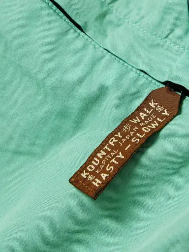KAPITAL Easy Wide-Leg Belted Cotton-Twill Shorts - Men | Thumbnail 6 KAPITAL Easy Wide-Leg Belted Cotton-Twill Shorts - Men | Thumbnail 6