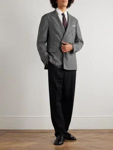 Canali Double-Breasted Wool Suit Jacket - Men | Thumbnail 2 Canali Double-Breasted Wool Suit Jacket - Men | Thumbnail 2