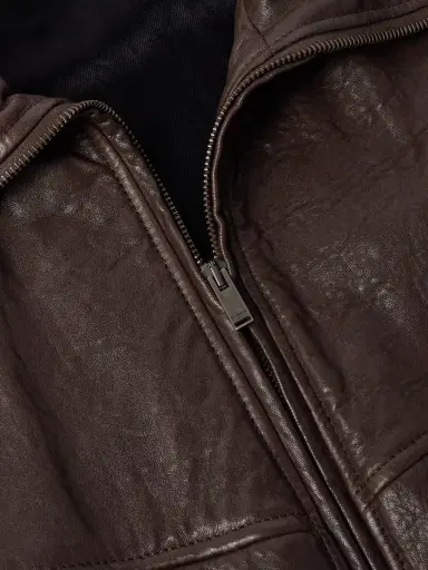 Saint Laurent Leather Jacket - Men | Thumbnail 4 Saint Laurent Leather Jacket - Men | Thumbnail 4