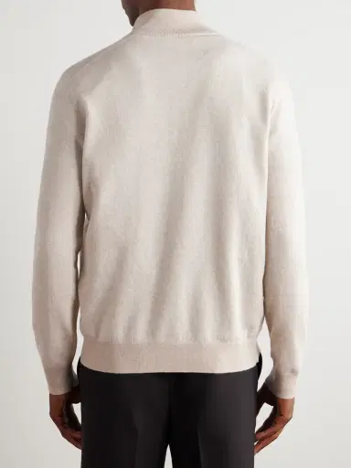 Loro Piana Roadster Cashmere Half-Zip Sweater - Men | Thumbnail 4 Loro Piana Roadster Cashmere Half-Zip Sweater - Men | Thumbnail 4