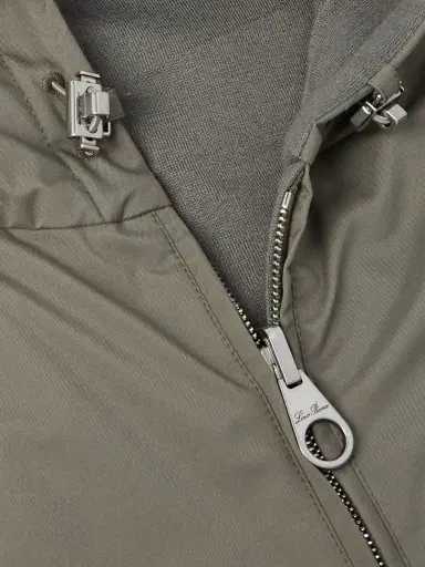 Loro Piana Reversible Storm System® Windmate® Shell and Cashmere Hooded Bomber Jacket - Men | Thumbnail 4 Loro Piana Reversible Storm System® Windmate® Shell and Cashmere Hooded Bomber Jacket - Men | Thumbnail 4