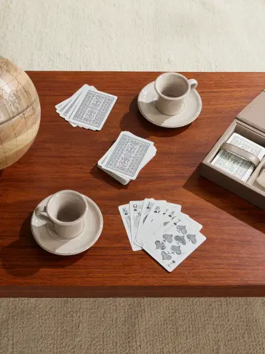 Brunello Cucinelli Full-Grain Leather Playing Card Set - Men | Thumbnail 2 Brunello Cucinelli Full-Grain Leather Playing Card Set - Men | Thumbnail 2