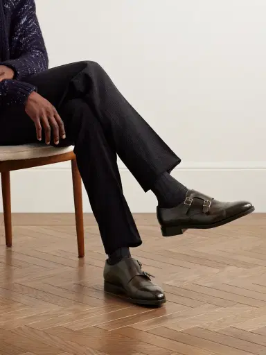 John Lobb William Leather Monk-Strap Shoes - Men | Thumbnail 2 John Lobb William Leather Monk-Strap Shoes - Men | Thumbnail 2