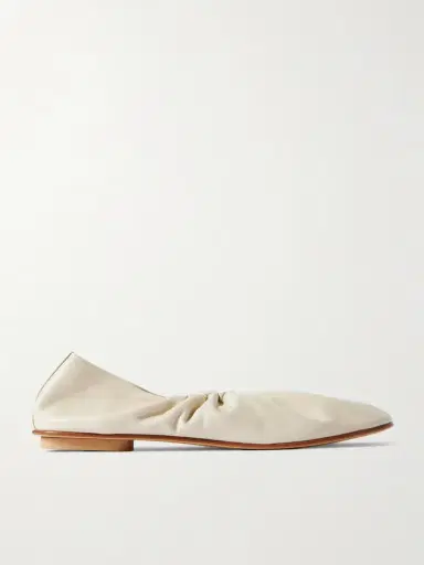 Le Monde Béryl Mica Gathered Leather Ballet Flats | Thumbnail 5 Le Monde Béryl Mica Gathered Leather Ballet Flats | Thumbnail 5