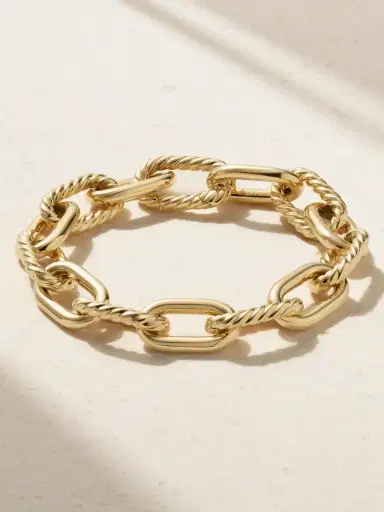 David Yurman Dy Madison® 18-karat Gold Bracelet | Thumbnail 1 David Yurman Dy Madison® 18-karat Gold Bracelet | Thumbnail 1