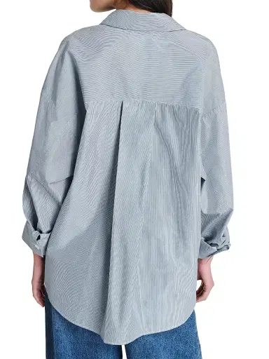 TWP Women's New Earl Cotton Shirt - Pinegrove White | Thumbnail 5 TWP Women's New Earl Cotton Shirt - Pinegrove White | Thumbnail 5