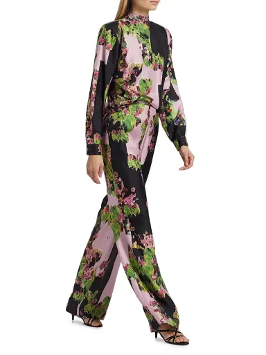 Libertine Women's Aarons Printed Pants - Pink Multi | Thumbnail 2 Libertine Women's Aarons Printed Pants - Pink Multi | Thumbnail 2