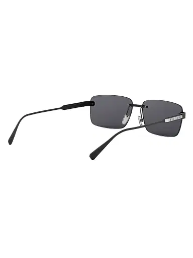 BVLGARI Men's Finissimo 60MM Rectangular Sunglasses - Black Grey | Thumbnail 6 BVLGARI Men's Finissimo 60MM Rectangular Sunglasses - Black Grey | Thumbnail 6