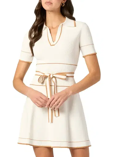Shoshanna Women's Maggie Knit Minidress | Thumbnail 2 Shoshanna Women's Maggie Knit Minidress | Thumbnail 2