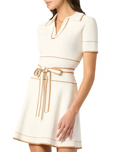 Shoshanna Women's Maggie Knit Minidress | Thumbnail 3 Shoshanna Women's Maggie Knit Minidress | Thumbnail 3