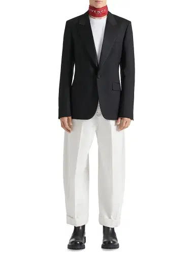 Givenchy Men's Jeans in Denim - White | Thumbnail 2 Givenchy Men's Jeans in Denim - White | Thumbnail 2