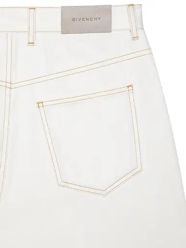 Givenchy Men's Jeans in Denim - White | Thumbnail 6 Givenchy Men's Jeans in Denim - White | Thumbnail 6