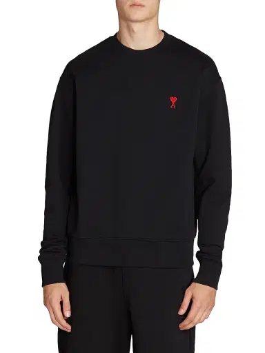 AMI PARIS Men's ADC Wool-Knit Crewneck Sweater | Thumbnail 3 AMI PARIS Men's ADC Wool-Knit Crewneck Sweater | Thumbnail 3