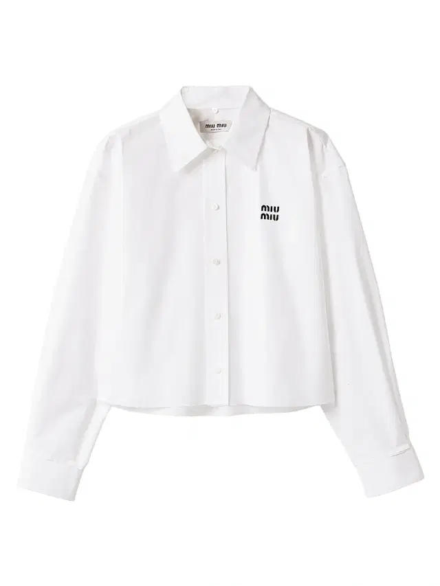 Miu Miu Women's Poplin Shirt - White