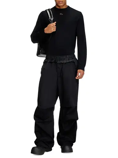 Diesel Men's Valiam Wool Sweater | Thumbnail 2 Diesel Men's Valiam Wool Sweater | Thumbnail 2