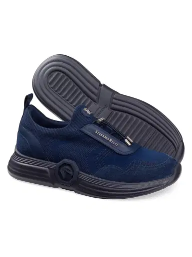 Stefano Ricci Men's Suede Leather Functional Sneakers | Thumbnail 4 Stefano Ricci Men's Suede Leather Functional Sneakers | Thumbnail 4