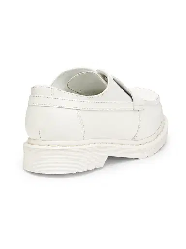 MM6 Maison Margiela Men's Dr. Martens x 1461 Penton Leather Mash-Up Loafers - Vintage White | Thumbnail 3 MM6 Maison Margiela Men's Dr. Martens x 1461 Penton Leather Mash-Up Loafers - Vintage White | Thumbnail 3