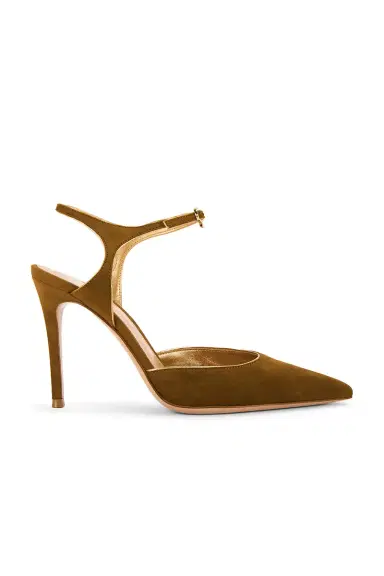 Gianvito Rossi Ankle Strap Pump | Thumbnail 1 Gianvito Rossi Ankle Strap Pump | Thumbnail 1