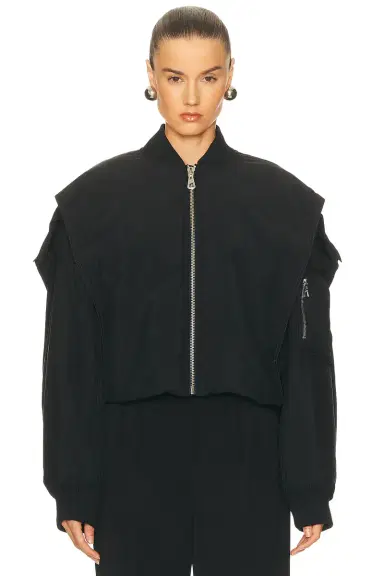 Jean Paul Gaultier Hidden Hood Bomber Jacket | Thumbnail 2 Jean Paul Gaultier Hidden Hood Bomber Jacket | Thumbnail 2