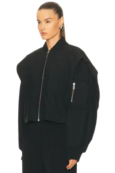 Jean Paul Gaultier Hidden Hood Bomber Jacket | Thumbnail 3 Jean Paul Gaultier Hidden Hood Bomber Jacket | Thumbnail 3