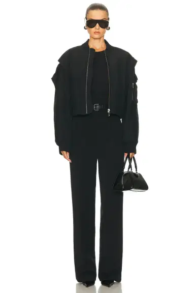 Jean Paul Gaultier Hidden Hood Bomber Jacket | Thumbnail 5 Jean Paul Gaultier Hidden Hood Bomber Jacket | Thumbnail 5