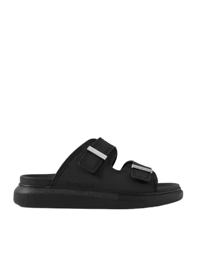 McQueen Exagerrated-Sole Rubber Slides - Men | Thumbnail 1 McQueen Exagerrated-Sole Rubber Slides - Men | Thumbnail 1