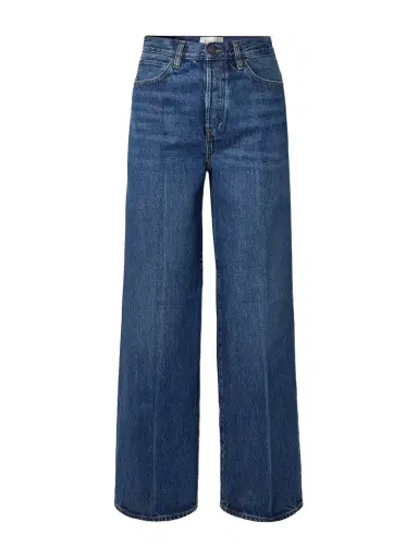 Frame The Collegiate High-rise Wide-leg Jeans | Thumbnail 1 Frame The Collegiate High-rise Wide-leg Jeans | Thumbnail 1