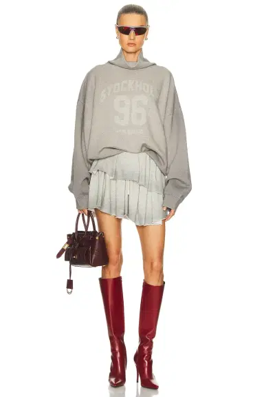 Acne Studios Felpa Skirt | Thumbnail 5 Acne Studios Felpa Skirt | Thumbnail 5