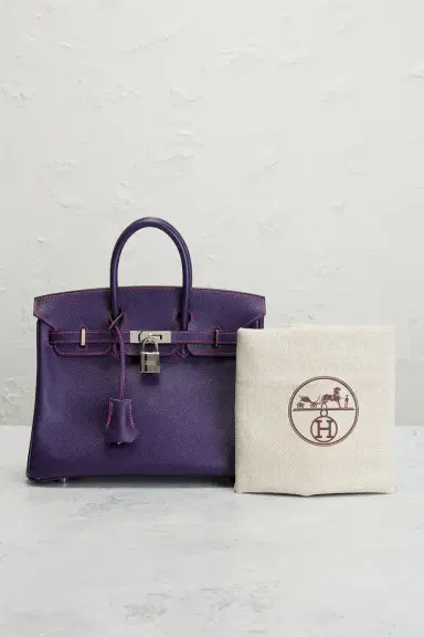 HERMÈS Hermes Epsom Birkin 25 Handbag | Thumbnail 10 HERMÈS Hermes Epsom Birkin 25 Handbag | Thumbnail 10