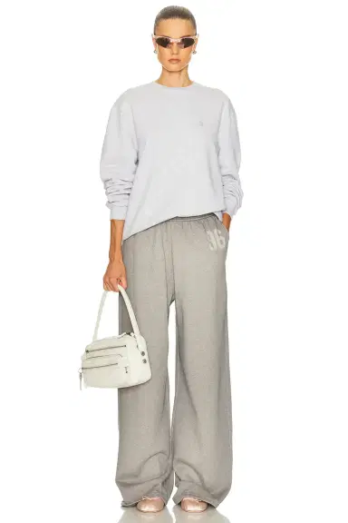 Acne Studios Faihra U Melange Face Crewneck Sweater | Thumbnail 4 Acne Studios Faihra U Melange Face Crewneck Sweater | Thumbnail 4