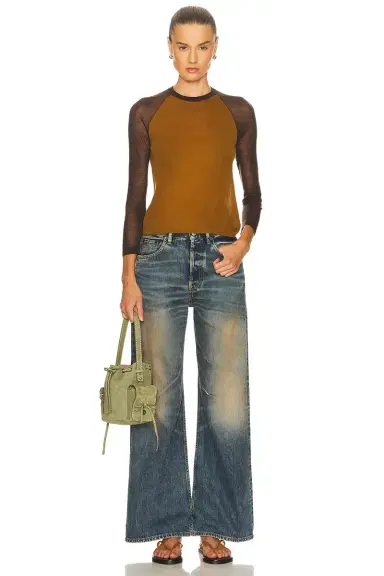 Acne Studios 2021f Rocka Wide Leg | Thumbnail 5 Acne Studios 2021f Rocka Wide Leg | Thumbnail 5