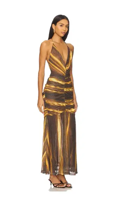 Bardot Aries Mesh Maxi Dress | Thumbnail 2 Bardot Aries Mesh Maxi Dress | Thumbnail 2