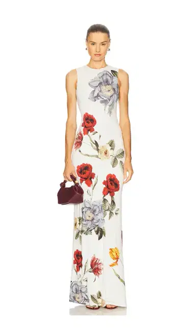 Alice + Olivia Alice + Olivia Delora Maxi Dress | Thumbnail 2 Alice + Olivia Alice + Olivia Delora Maxi Dress | Thumbnail 2