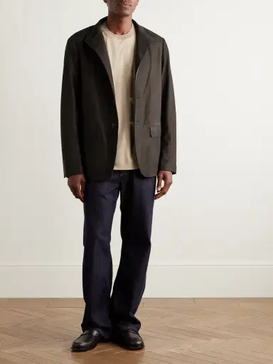 Zegna Cotton and Silk-Blend Jersey T-Shirt - Men | Thumbnail 2 Zegna Cotton and Silk-Blend Jersey T-Shirt - Men | Thumbnail 2