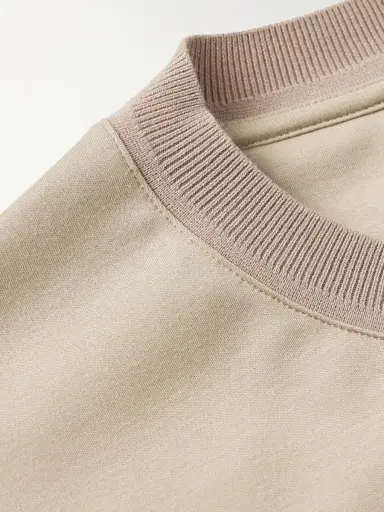 Zegna Cotton and Silk-Blend Jersey T-Shirt - Men | Thumbnail 5 Zegna Cotton and Silk-Blend Jersey T-Shirt - Men | Thumbnail 5