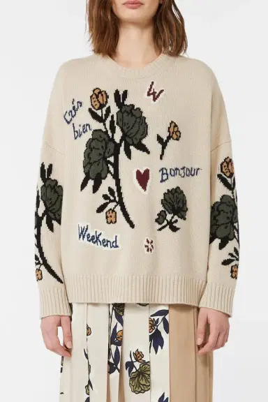 Max Mara Pavidi Sweater | Thumbnail 4 Max Mara Pavidi Sweater | Thumbnail 4