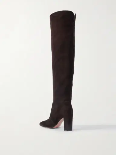 Gianvito Rossi 85 Over-the-knee Suede Boots | Thumbnail 3 Gianvito Rossi 85 Over-the-knee Suede Boots | Thumbnail 3