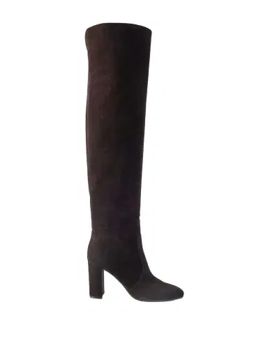 Gianvito Rossi 85 Over-the-knee Suede Boots | Thumbnail 1 Gianvito Rossi 85 Over-the-knee Suede Boots | Thumbnail 1