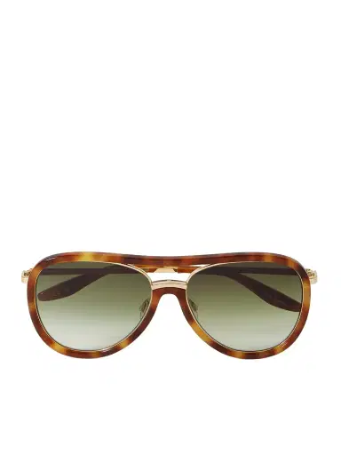 BARTON PERREIRA Fossett Aviator-style Tortoiseshell Acetate And Gold-tone Titanium Sunglasses | Thumbnail 1 BARTON PERREIRA Fossett Aviator-style Tortoiseshell Acetate And Gold-tone Titanium Sunglasses | Thumbnail 1