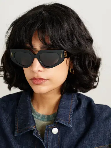 Loewe Anagram Cat-eye Acetate Sunglasses | Thumbnail 2 Loewe Anagram Cat-eye Acetate Sunglasses | Thumbnail 2