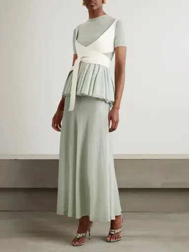 Alaïa Wool Peplum Top | Thumbnail 2 Alaïa Wool Peplum Top | Thumbnail 2